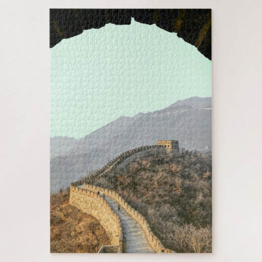 Great Wall of China Foto Puzzle (Vertikal)