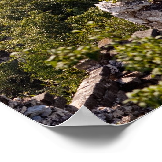 Great Wall of China, JianKou unrestored section. 5 Poster (Ecke)