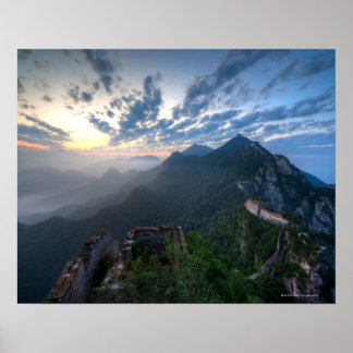 Great Wall of China, JianKou unrestored section. 8 Poster