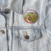 Great Wall Of China Knopf Button (Beispiel)