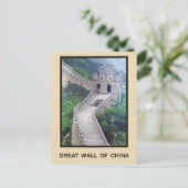 Great Wall of China Postkarte (Stehend Vorderseite)