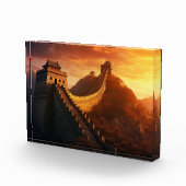 Great Wall of China Sunset Foto Block - Majestic (Rechts)