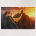 Great Wall of China Sunset Jigsaw Puzzle Majestic<br><div class="desc">Great Wall of China Sunset Jigsaw Puzzle - Majestic Asian Sehenswürdigkeit Puzzle Game Challenge Sie Ihren Geist mit diesem großen Mauer der China Sonnenuntergang Puzzle, mit der atemberaubenden Schönheit der ikonischen Sehenswürdigkeit, die unter einem ruhigen Abend Himmel leuchten. Dieses Puzzle eignet sich perfekt für Rätsel-Liebhaber, Reisende und Liebhaber asiatischer Kultur....</div>
