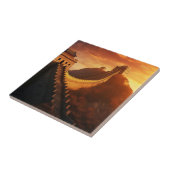 Great Wall of China Sunset - Majestic Fliese (Seite)