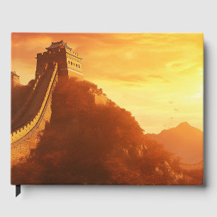 Great Wall of China Sunset - Majestic Gästebuch