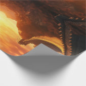 Great Wall of China Sunset - Majestic Geschenkpapier (Ecke)