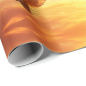 Great Wall of China Sunset - Majestic Geschenkpapier (Rolleneckpunkt)