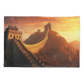Great Wall of China Sunset - Majestic Kissenbezug (Rückseite)