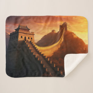 Great Wall of China Sunset - Majestic Sherpadecke