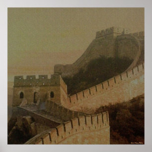 Great Wall Print Poster