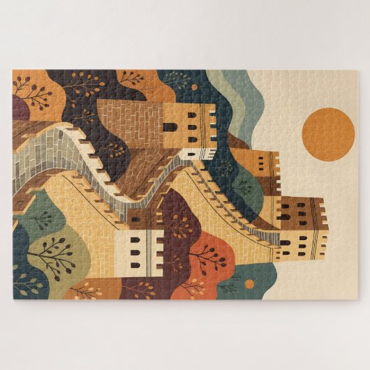 Great Wall Puzzle (Horizontal)
