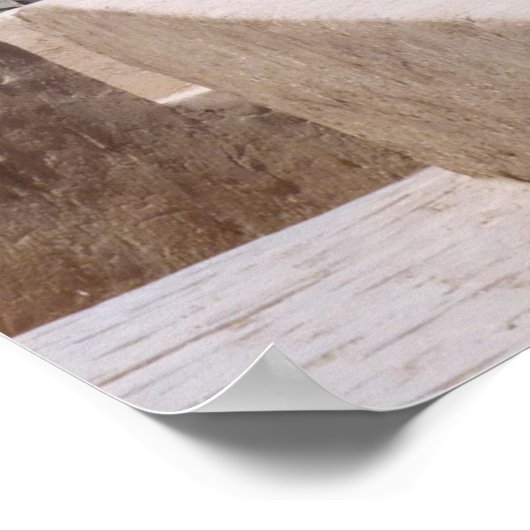 Great Wall Tower - West End Poster (Ecke)