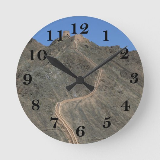 Great Wall - West End - View Runde Wanduhr (Vorderseite)