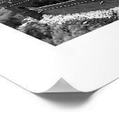 Great Wall with Snow Poster (Ecke)