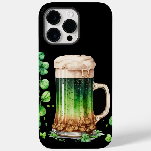 GREAT WATERCOLOR IRISH GREEN BIEN Case-Mate iPhone HÜLLE (Rückseite)