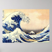 Great Wave Hokusai Poster (Vorne)