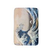 Great Wave, Hokusai, Ukiyo-e Badematte (Vorderseite Vertikal)