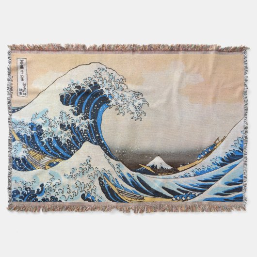 Great Wave, Hokusai, Ukiyo-e Decke (Vorderseite)