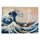 Great Wave, Hokusai, Ukiyo-e Große Geschenktüte (Rückseite)