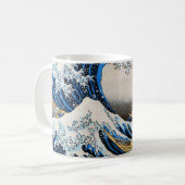 Great Wave, Hokusai, Ukiyo-e Kaffeetasse (Vorderseite Links)