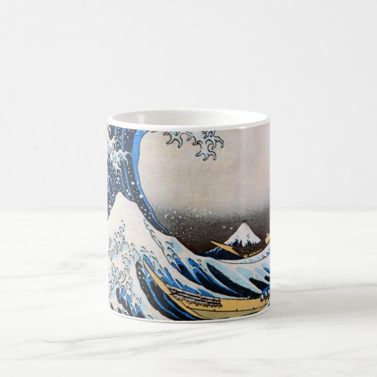 Great Wave, Hokusai, Ukiyo-e Kaffeetasse (Mittel)