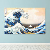 Great Wave, Hokusai, Ukiyo-e Leinwanddruck (Insitu (Holzboden))