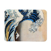 Great Wave, Hokusai, Ukiyo-e Magnet (Horizontal)