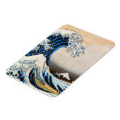 Great Wave, Hokusai, Ukiyo-e Magnet (Linke Seite)