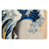 Great Wave, Hokusai, Ukiyo-e Magnet (Horizontal)