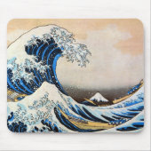 Great Wave, Hokusai, Ukiyo-e Mousepad (Vorne)