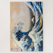 Great Wave, Hokusai, Ukiyo-e Puzzle (Vertikal)