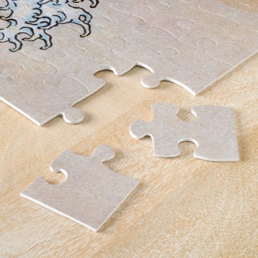 Great Wave, Hokusai, Ukiyo-e Puzzle (Seite)