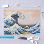 Great Wave, Hokusai, Ukiyo-e Seidenpapier (Handwerk)