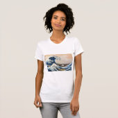 Great Wave, Hokusai, Ukiyo-e T-Shirt (Vorne ganz)