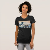 Great Wave, Hokusai, Ukiyo-e T-Shirt (Vorne ganz)