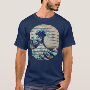 Great Wave Japan japanische Art Mount Fuji Tokyo T-Shirt