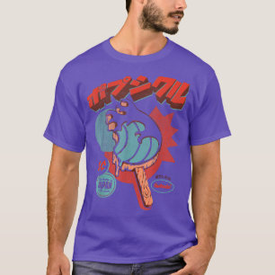 Great Wave Kanagawa Ice Pop Monster Japanisch Kaij T-Shirt