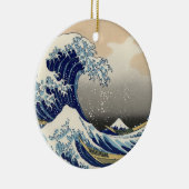 Great Wave Kanagawa japanisches Gemälde Keramikornament (Rechts)