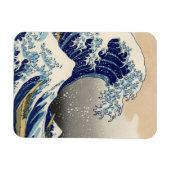 Great Wave Kanagawa japanisches Gemälde Magnet (Horizontal)