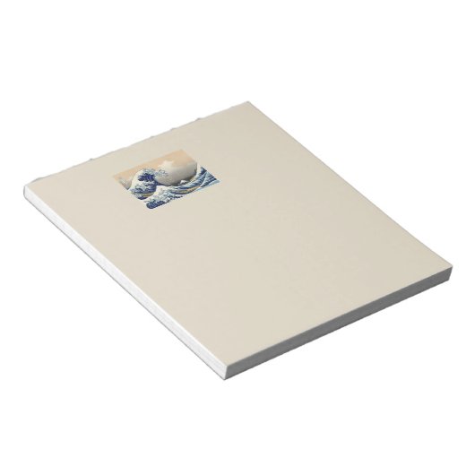 Great Wave Kanagawa japanisches Gemälde Notizblock (angewinkelt)