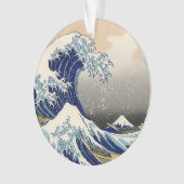 Great Wave Kanagawa japanisches Gemälde Ornament (Vorderseite)