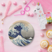 Great Wave Kanagawa japanisches Gemälde Pappteller (Party)