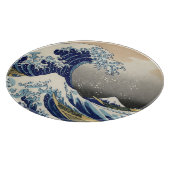 Great Wave Kanagawa japanisches Gemälde Schneidebrett (Ecke)