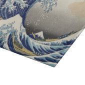 Great Wave Kanagawa japanisches Gemälde Schneidebrett (Ecke)