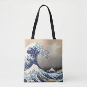 Great Wave Kanagawa japanisches Gemälde Tasche (Vorderseite)