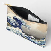 Great Wave Kanagawa japanisches Gemälde Zubehörtasche (Offen)