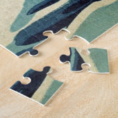 Great Wave Kanagawa Vintag Illustration Japanisch Puzzle (Seite)