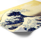Great Wave of Hokusawa Poster (Ecke)