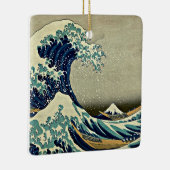 Great Wave Off Kanagawa, berühmtes Gemälde, Keramikornament (Rechts)