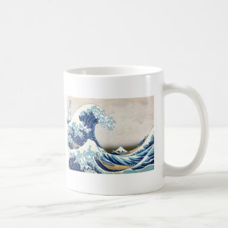 Great Wave Off Kanagawa Hokusai Fine Art Kaffeetasse